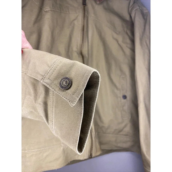 Cody James Jacket Adult XL  Beige Cotton Canvas Fleece Lined Western - Picture 4 of 9